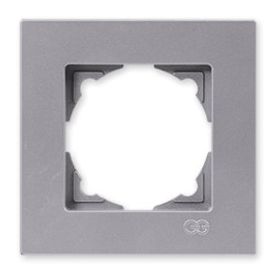 Günsan Eqona Metallic Gümüş Tekli Çerçeve