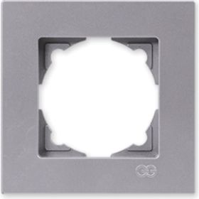 Günsan Eqona Metallic Gümüş Tekli Çerçeve