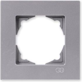 Günsan Eqona Metallic Gümüş Tekli Çerçeve