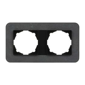 Günsan Radius 2'li Metalik Siyah Black Çerçeve