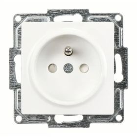Günsan Visage Beyaz 16A 250V Vidalı Bağlantı Mekanizma + Tuş Kapak Çocuk Korumalı Ups Priz