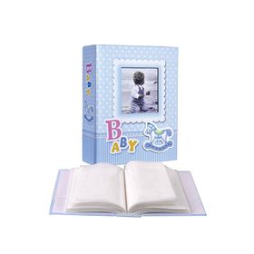 GünTech 10x15 cm 200 lük Mavi Bebek Fotoğraf Albümü