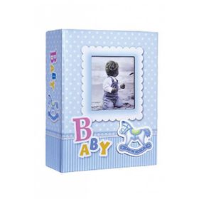 GünTech 10x15 cm 200 lük Mavi Bebek Fotoğraf Albümü