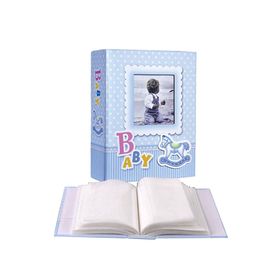 GünTech 10x15 cm 200 lük Mavi Bebek Fotoğraf Albümü