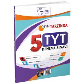 Gür Yayınları - 2023 YKS TYT Tüm Dersler 5 Deneme