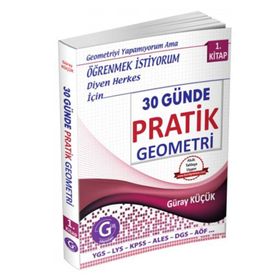 Gür Yayınları 30 Günde Pratik Geometri 1kitap