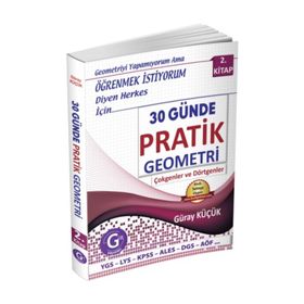 Gür Yayınları 30 Günde Pratik Geometri 2. Kitap Konu Anlatımlı