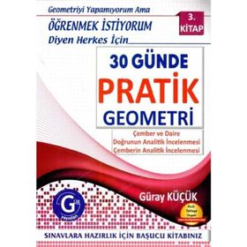 Gür Yayınları 30 Günde Pratik Geometri 3kitap