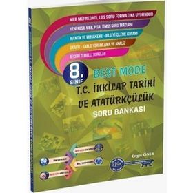Gür Yayınları 8. Sınıf İnkılap Tarihi ve Atatürkçülük Best Mode Soru Bankası