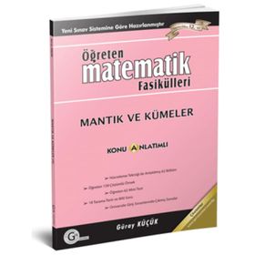 Gür Yayınları 9. Sınıf Öğreten Mantık Kümeler ve Kartezyen Çarpımı