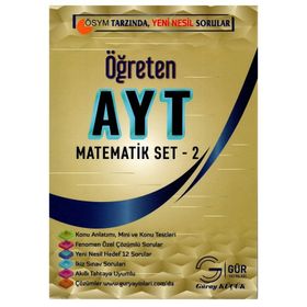 Gür Yayınları AYT Öğreten Matematik Seti - 2