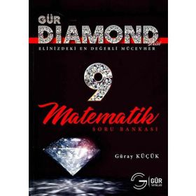 Gür Yayınları Diamond Serisi 9. Sınıf Matematik Soru Bankası