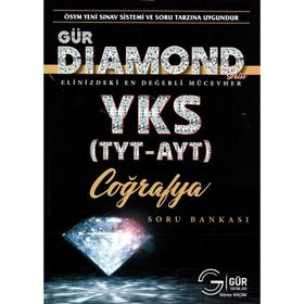 Gür Yayınları Diamond Serisi TYT-AYT Coğrafya Soru Bankası