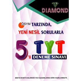 Gür Yayınları Diamond TYT Yeni Nesil 5'li Deneme Sınavı