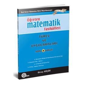 Gür Yayınları Fen Lisesi Öğreten Matematik Fasikülleri Türev Ve Uygulamaları