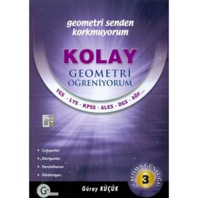Gür Yayınları Kolay Geometri Öğreniyorum 3 Çalışma Günlüğü
