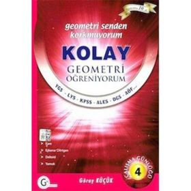 Gür Yayınları Kolay Geometri Öğreniyorum Çalışma Günlüğü 4