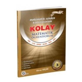 Gür Yayınları Kolay Matematik Öğreniyorum Çalışma Günlüğü 3