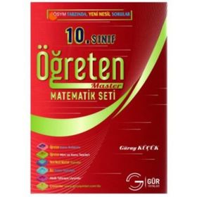 Gür Yayınları Öğreten 10. Sınıf Master Matematik Seti