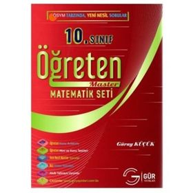 Gür Yayınları Öğreten 10. Sınıf Master Matematik Seti