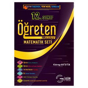 Gür Yayınları Öğreten 12. Sınıf Master Matematik Seti