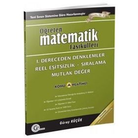 Gür Yayınları Öğreten Matematik Fasikülleri 1dereceden Denklemler
