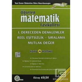 Gür Yayınları Öğreten Matematik Fasikülleri 1dereceden Denklemler