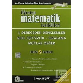 Gür Yayınları Öğreten Matematik Fasikülleri 1dereceden Denklemler