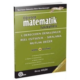 Gür Yayınları Öğreten Matematik Fasikülleri 1dereceden Denklemler