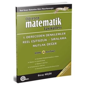 Gür Yayınları Öğreten Matematik Fasikülleri 1dereceden Denklemler