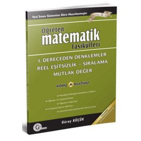 Gür Yayınları Öğreten Matematik Fasikülleri 1dereceden Denklemler
