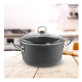 Güral Ametis Granit 26 cm Antrasit Derin Tencere