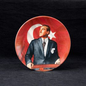 Güral Atatürk Dekoratif Tabak