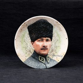 Güral Atatürk Dekoratif Tabak