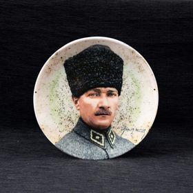 Güral Atatürk Dekoratif Tabak