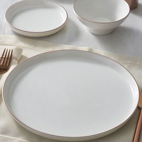 Güral Copper Bakır Bilbao Bone 2 Kişilik 8 Parça Yemek Takımı