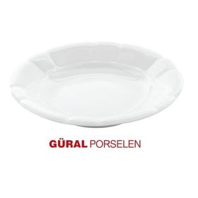 Güral Porselen 12 Adet 18 Cm Çukur Tabak