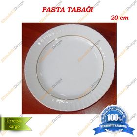 Güral Porselen 12 Adet 20 Cm Düz Tabak