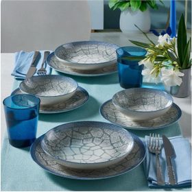 Güral Porselen 13261 Camelia 24 Parça 6 Kişilik Bone Yemek Takımı