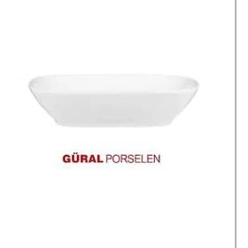 Güral Porselen 14 cm Kare Kayık Tabak