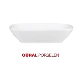 Güral Porselen 14 cm Kare Kayık Tabak