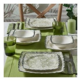 Güral Porselen 2421 Caroline 24 Parça 6 Kişilik Yemek Takımı