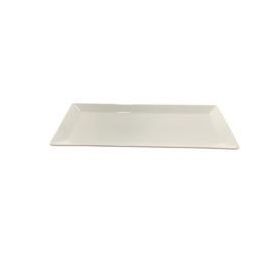 Güral Porselen 34 cm Krem Düz Tabak