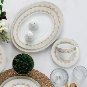 Güral Porselen 5495 Tolstoy 84 Parça Yemek Takımı