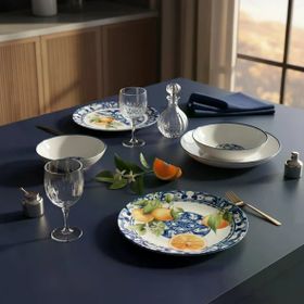 Güral Porselen 5535 Camelia 8 Parça 2 Kişilik Yemek Takımı