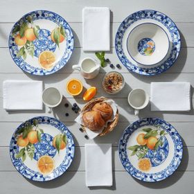 Güral Porselen 5535 Camelia 8 Parça 2 Kişilik Yemek Takımı