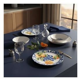 Güral Porselen 5535 Camelia 8 Parça 2 Kişilik Yemek Takımı