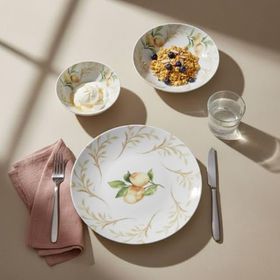 Güral Porselen 5692 Lemon Touch 12 Parça 4 Kişilik Yemek Takımı