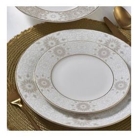 Güral Porselen 6132 Yuvarlak Bone 85 Parça Yemek Takımı