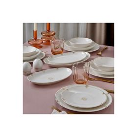 Güral Porselen 6710 Camelia 54 Parça 12 Kişilik Yemek Takımı